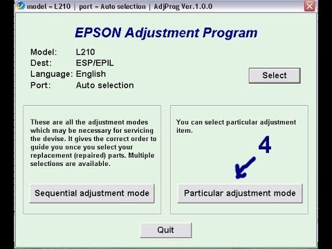 epson adjustment program download l210